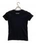 marine serre (マリーンセル) ロゴTシャツ ブラック サイズ:S：12000円