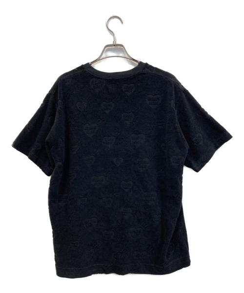 HUMAN MADE（ヒューマンメイド）HUMAN MADE (ヒューマンメイド) エンボスロゴTシャツ ブラック サイズ:Ｓの古着・服飾アイテム