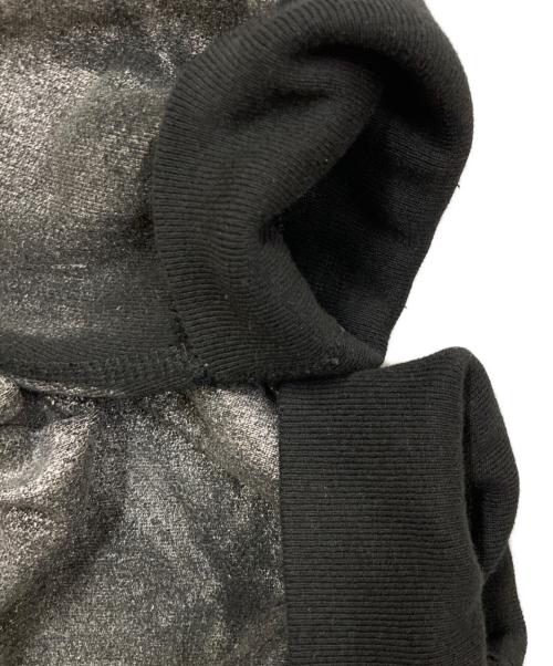 SUPREME（シュプリーム）SUPREME MM6 Maison Margiela (エムエムシックスメゾンマルジェラ) 24SS Foil Box Logo Hooded Sweatshirt/フォイルボックスロゴフードパーカー グレー サイズ:Ｌ 未使用品の古着・服飾アイテム
