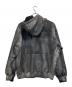 SUPREME MM6 Maison Margiela (エムエムシックスメゾンマルジェラ) 24SS Foil Box Logo Hooded Sweatshirt/フォイルボックスロゴフードパーカー グレー サイズ:Ｌ 未使用品：50000円