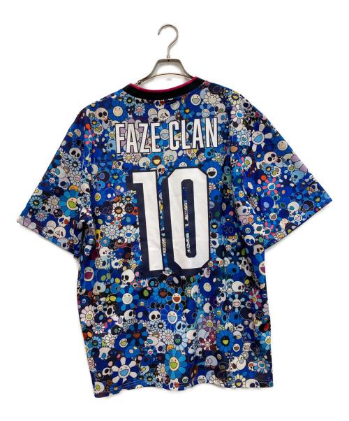 KAIKAI KIKI（カイカイキキ）Kaikai Kiki (カイカイキキ) FaZe Clan (フェイズ・クラン) Murakami Jersey Tee ブルー サイズ:２XLの古着・服飾アイテム