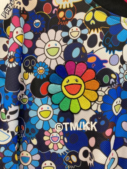 KAIKAI KIKI（カイカイキキ）Kaikai Kiki (カイカイキキ) FaZe Clan (フェイズ・クラン) Murakami Jersey Tee ブルー サイズ:２XLの古着・服飾アイテム