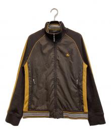 BURBERRY BLACK LABEL（バーバリーブラックレーベル）の古着「トラックジャケット」｜ブラウン