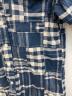 中古・古着 POLO RALPH LAUREN (ポロ・ラルフローレン) クラシックフィットパッチワークワークシャツ ネイビー×ホワイト サイズ:xs：16000円