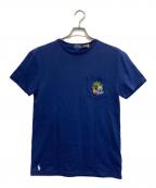 POLO RALPH LAURENポロ・ラルフローレン）の古着「クラシックフィットエンブロイダリージャージーTシャツ」｜ネイビー