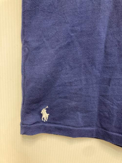 POLO RALPH LAUREN（ポロ・ラルフローレン）POLO RALPH LAUREN (ポロ・ラルフローレン) クラシックフィットエンブロイダリージャージーTシャツ ネイビー サイズ:xsの古着・服飾アイテム
