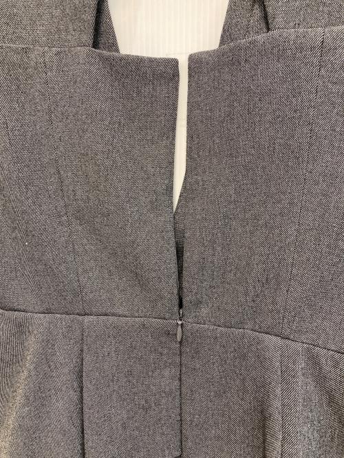Snidel（スナイデル）Snidel (スナイデル) ジレディティールジャンスカ グレー サイズ:２の古着・服飾アイテム