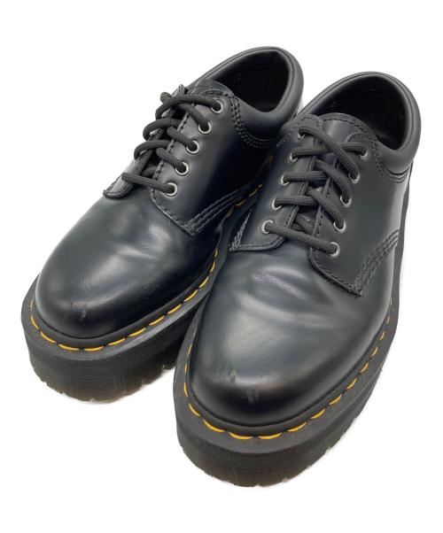 Dr.Martens（ドクターマーチン）Dr.Martens (ドクターマーチン) QUAD 5ホールシューズ ブラック サイズ:5の古着・服飾アイテム