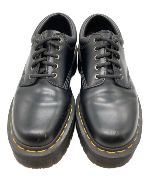 Dr.Martens（ドクターマーチン）Dr.Martens (ドクターマーチン) QUAD 5ホールシューズ ブラック サイズ:5の古着・服飾アイテム