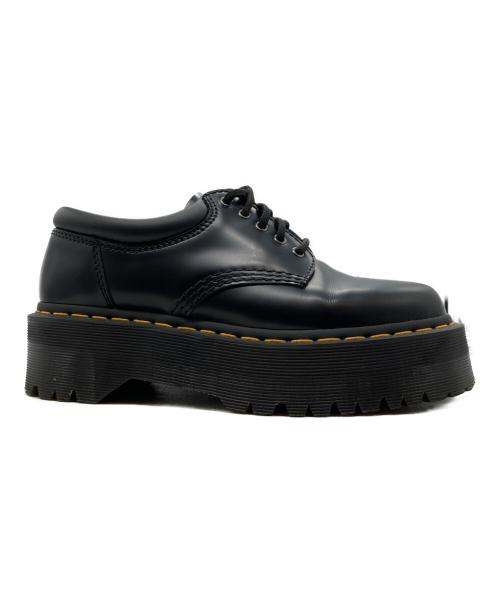 Dr.Martens（ドクターマーチン）Dr.Martens (ドクターマーチン) QUAD 5ホールシューズ ブラック サイズ:5の古着・服飾アイテム