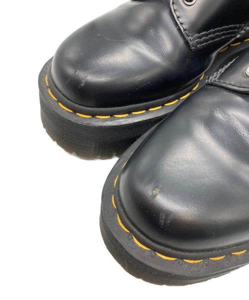 Dr.Martens（ドクターマーチン）Dr.Martens (ドクターマーチン) QUAD 5ホールシューズ ブラック サイズ:5の古着・服飾アイテム