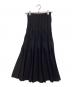 AMERI (アメリ) WAVE PLEATS KNIT SKIRT ブラック サイズ:S：7000円