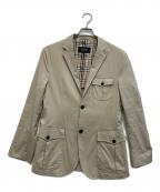 BURBERRY BLACK LABELバーバリーブラックレーベル）の古着「テーラードジャケット」｜ベージュ