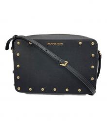 MICHAEL KORS（マイケルコース）の古着「サンドリーヌ（SANDRINE）ショルダーバッグ」｜ブラック