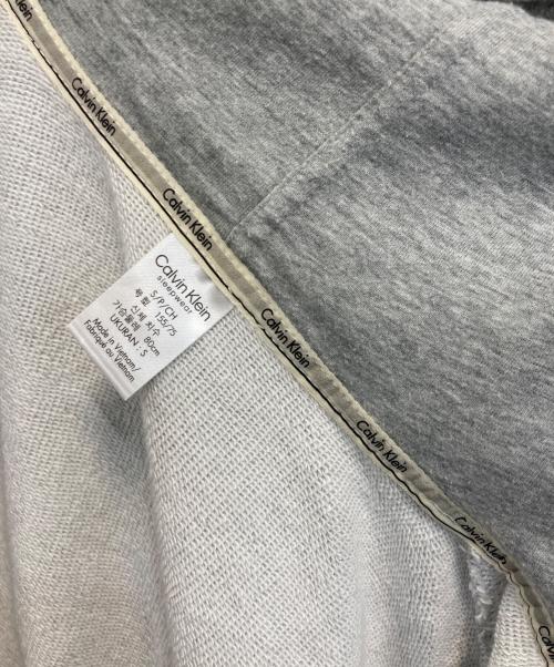 Calvin Klein（カルバンクライン）Calvin Klein (カルバンクライン) ジップパーカー グレー サイズ:Sの古着・服飾アイテム