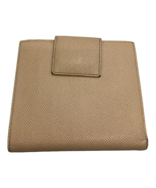 BVLGARI（ブルガリ）BVLGARI (ブルガリ) 2つ折り財布 ベージュの古着・服飾アイテム