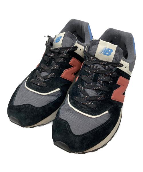 NEW BALANCE（ニューバランス）NEW BALANCE (ニューバランス) U574LGTR ブラック×グレー サイズ:28の古着・服飾アイテム