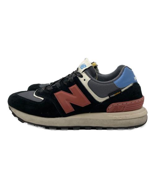 NEW BALANCE（ニューバランス）NEW BALANCE (ニューバランス) U574LGTR ブラック×グレー サイズ:28の古着・服飾アイテム