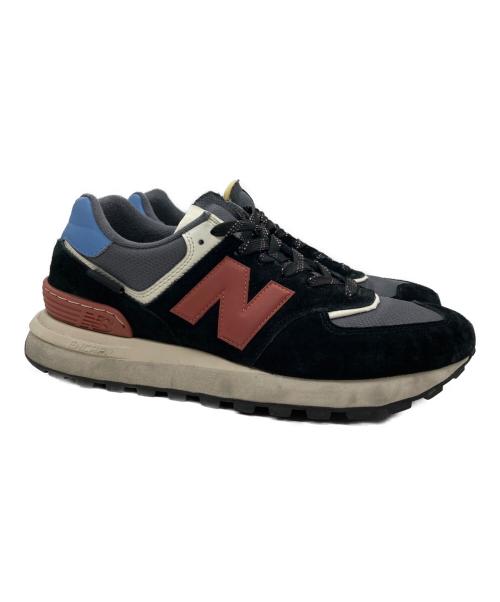 NEW BALANCE（ニューバランス）NEW BALANCE (ニューバランス) U574LGTR ブラック×グレー サイズ:28の古着・服飾アイテム