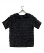 Gypsohilaジプソフィア）の古着「Feather Tee」｜ブラック