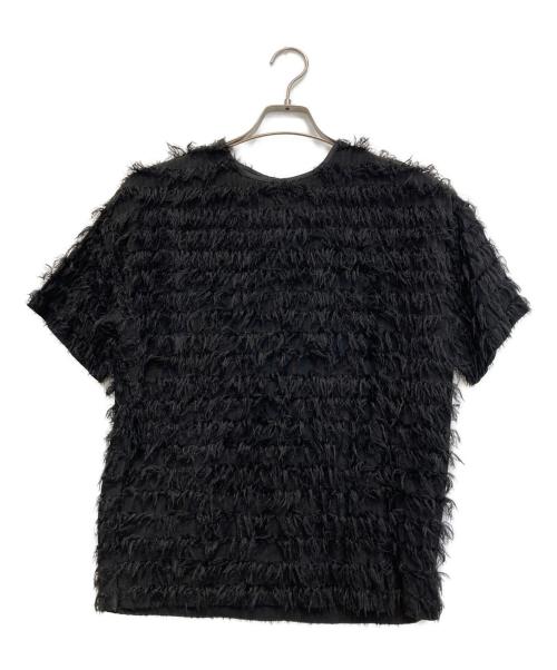 Gypsohila（ジプソフィア）Gypsohila (ジプソフィア) Feather Tee ブラック サイズ:FREEの古着・服飾アイテム