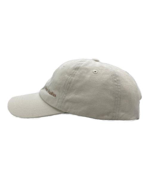 Acne studios（アクネ ストゥディオズ）ACNE STUDIOS (アクネ ストゥディオズ) コットンロゴキャップ ホワイトの古着・服飾アイテム