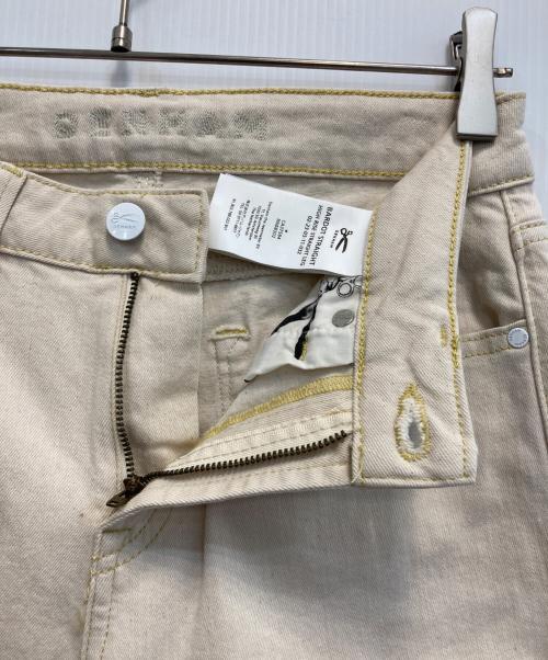 Denham（デンハム）Denham (デンハム) BARDOT STRAIGHT デニムパンツ アイボリー サイズ:25の古着・服飾アイテム