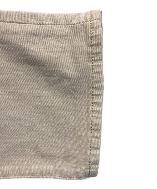 Denham（デンハム）Denham (デンハム) BARDOT STRAIGHT デニムパンツ アイボリー サイズ:25の古着・服飾アイテム