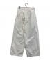 Sea Room Lynn (シールームリン) 2tuckナイロンボリュームパンツ ホワイト サイズ:M：5000円