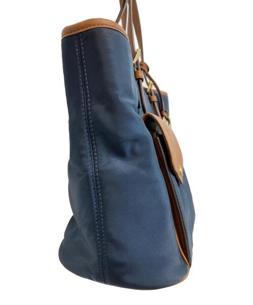 MICHAEL KORS（マイケルコース）MICHAEL KORS (マイケルコース) トートバッグ ネイビーの古着・服飾アイテム