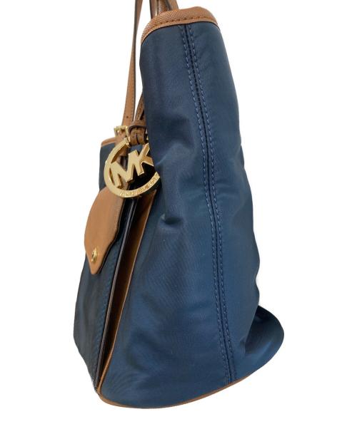 MICHAEL KORS（マイケルコース）MICHAEL KORS (マイケルコース) トートバッグ ネイビーの古着・服飾アイテム