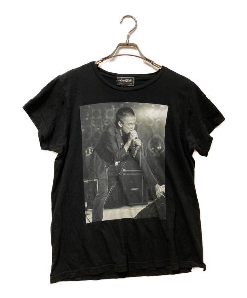Amplifier（アンプリファイア）Amplifier (アンプリファイア) ボロバンドTシャツ ブラック サイズ:Mの古着・服飾アイテム