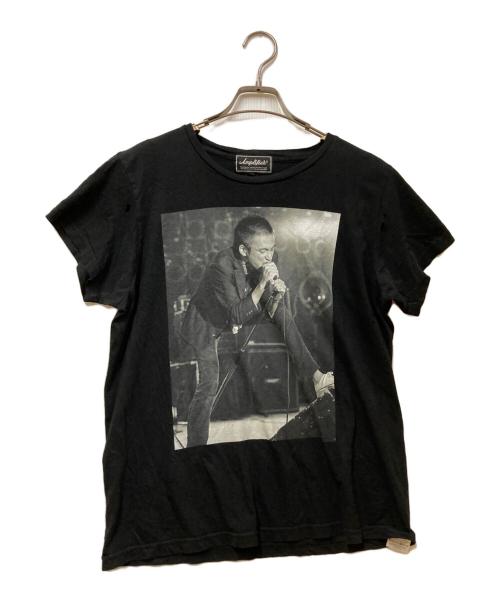 Amplifier（アンプリファイア）Amplifier (アンプリファイア) ボロバンドTシャツ ブラック サイズ:Mの古着・服飾アイテム
