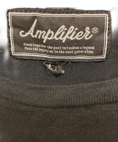 Amplifier（アンプリファイア）Amplifier (アンプリファイア) ボロバンドTシャツ ブラック サイズ:Mの古着・服飾アイテム