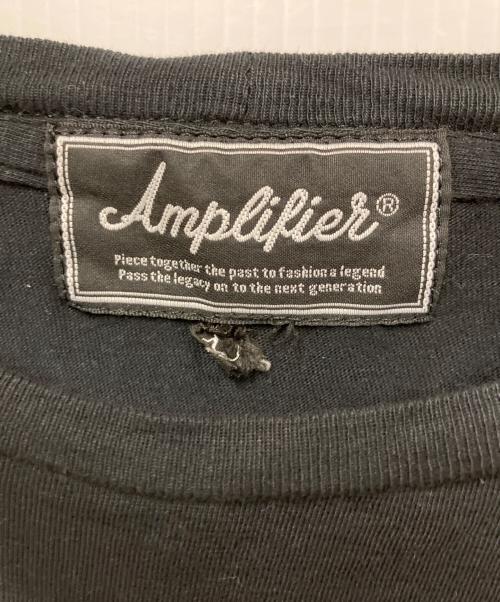 Amplifier（アンプリファイア）Amplifier (アンプリファイア) ボロバンドTシャツ ブラック サイズ:Mの古着・服飾アイテム