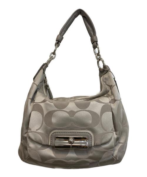 COACH（コーチ）COACH (コーチ) 2WAYバッグ グレーの古着・服飾アイテム