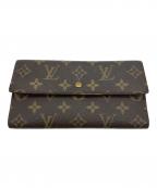 LOUIS VUITTONルイ ヴィトン）の古着「長財布」｜ブラウン