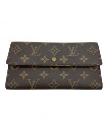 LOUIS VUITTON（ルイ ヴィトン）の古着「長財布」｜ブラウン