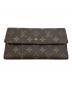 LOUIS VUITTON（ルイ ヴィトン）の古着「長財布」｜ブラウン