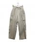 LE CIEL BLEU（ルシェルブルー）の古着「Leno-cloth Stripe Pants」｜アイボリー