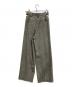 MANOF (マノフ) WAIST SLIT SLACKS グレー サイズ:S：6000円