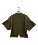 willfullyウィルフリー）の古着「S/S ワイドニット」｜オリーブ