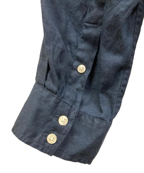 GAP（ギャップ）GAP (ギャップ) 00s リネンシャツ ネイビー サイズ:SIZE Mの古着・服飾アイテム