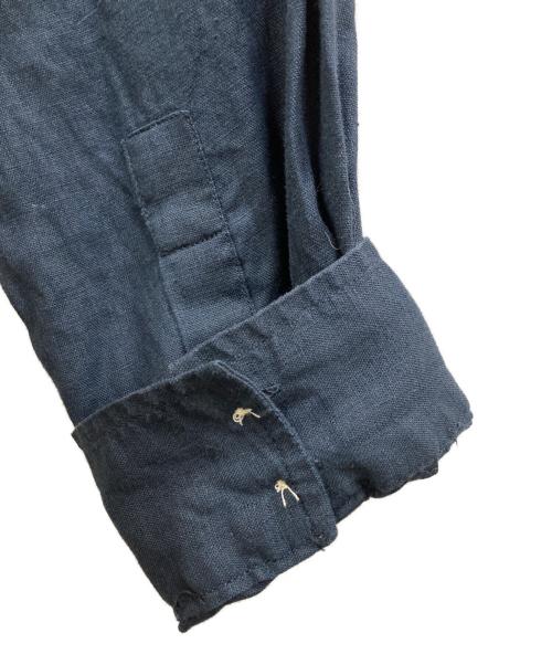 GAP（ギャップ）GAP (ギャップ) 00s リネンシャツ ネイビー サイズ:SIZE Mの古着・服飾アイテム