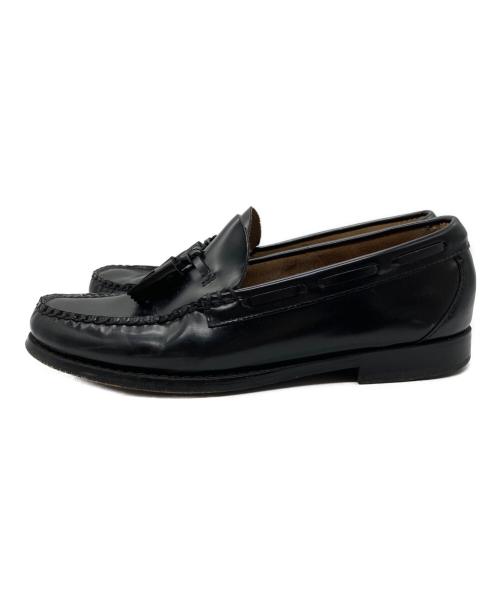 G.H.BASS&CO.（ジー・エイチ・バス）G.H.BASS&CO. (ジー・エイチ・バス) LARKIN /タッセルローファー ブラック サイズ:SIZE 6の古着・服飾アイテム