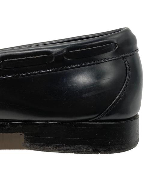 G.H.BASS&CO.（ジー・エイチ・バス）G.H.BASS&CO. (ジー・エイチ・バス) LARKIN /タッセルローファー ブラック サイズ:SIZE 6の古着・服飾アイテム