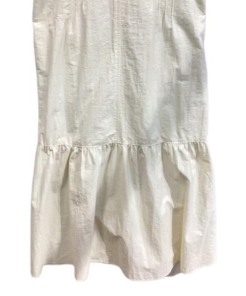 ASTRAET（アストラット）ASTRAET (アストラット) ピンタック パフスリーブワンピース アイボリー サイズ:1の古着・服飾アイテム