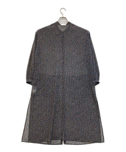 TOMORROW LAND（トゥモローランド）TOMORROW LAND (トゥモローランド) シアーブラウスワンピース ブラック サイズ:36の古着・服飾アイテム