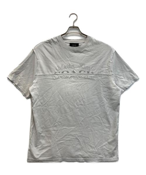 COACH（コーチ）COACH (コーチ) martink kim ヴィンテージ加工コラボTシャツ グレー サイズ:FREEの古着・服飾アイテム
