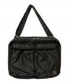 PORTERポーター）の古着「TANKER SHOULDER BAG/タンカーショルダーバッグ」｜ブラック